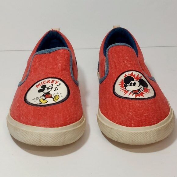 Disney Mickey Mouse Canvas Loafers, Disney Junk Food Collaboration, Size 5 - Picture 11 of 11